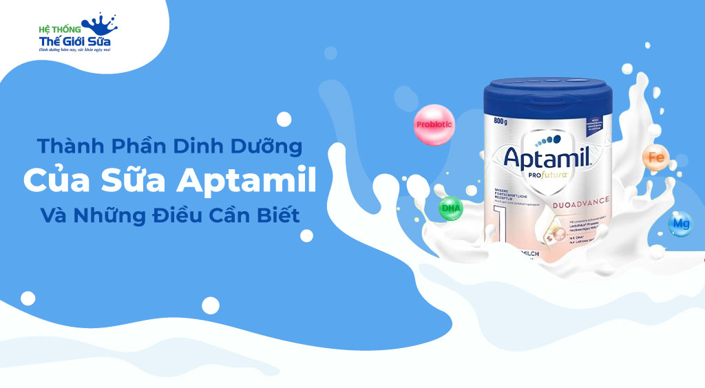 Thành phần dinh dưỡng sữa Aptamil