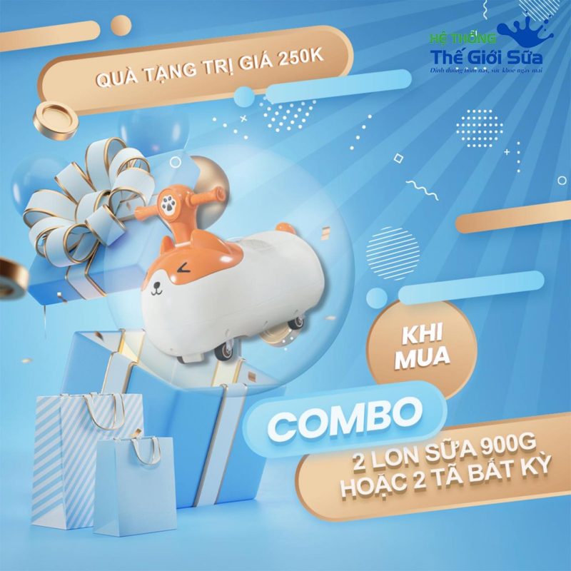 Quà tặng xe chòi cho bé yêu