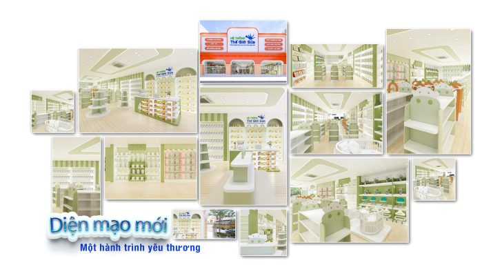 Thế Giới Sữa Đồng Xoài - Không gian hiện đại dành cho gia đình bạn.